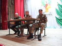 Поделились опытом с молодежью