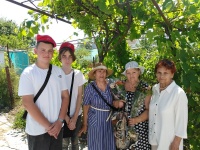 Совет ветеранов Красноармейского района поздравил с юбилеем жительницу Протоцких