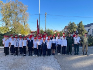 Пополнили ряды юнармии