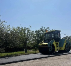 В станице Новомышастовской активно ведется ремонт дорог