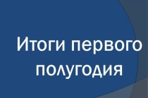 Итоги 1 полугодия 2024 года