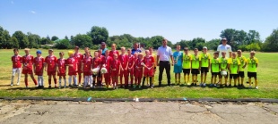  Матч районного этапа Всекубанского турнира по футболу