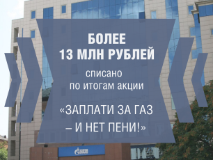 «Газпром межрегионгаз Краснодар» подвел итоги ежегодной акции «Заплати за газ – и нет пени!»
