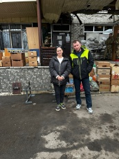 Гуманитарная помощь в город Рубежное Луганской Народной Республики