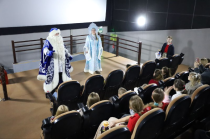 Кинопоказ для юных зрителей в Полтавской