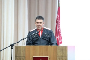  Сбор казаков Полтавского районного казачьего общества