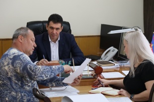 На личном приёме 