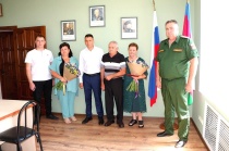 В Красноармейском районе наградили участника спецоперации посмертно