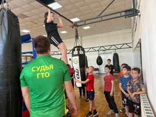 ГТО в спортивной школе станицы Марьянской