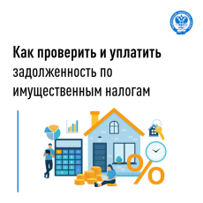 Как проверить и уплатить задолженность по имущественным налогам