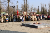  Митинг в честь Дня освобождения Полтавского сельского поселения
