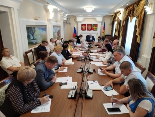 Заседание комиссии по мобилизации доходов в консолидированный бюджет края по Красноармейскому району