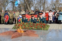 Почтили память освободителей Полтавской