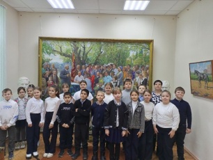 Учащиеся школы №37 хутора Крикуна с пользой провели прошедшие выходные. 