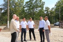 Рабочий визит министра физической культуры и спорта Краснодарского края в Красноармейский район