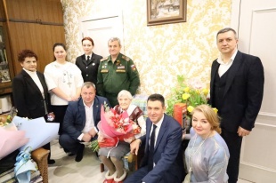 Сегодня 101 год исполнился ветерану Великой Отечественной войны из станицы Полтавской Серафиме Ефимовне Бирюковой