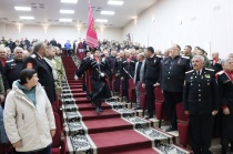 В районе прошёл отчётный Сбор Полтавского районного казачьего общества