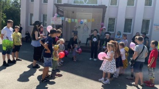  Юные жители Октябрьского сельского поселения красочно отметили Международный день защиты детей