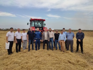 В районе стартовала реализация грантового проекта по рациональной утилизации рисовой соломы.