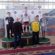 Прошли соревнования Первенства Краснодарского края по спортивной борьбе среди юношей до 16 лет