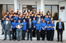 В преддверии Дня спасателя поздравили коллектив районной «Службы спасения»