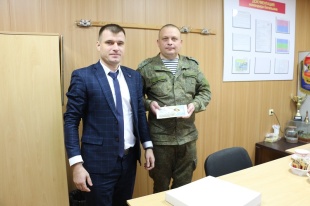 Поздравили морпехов!