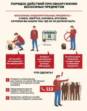 Что делать, если вы увидели бесхозный предмет? 