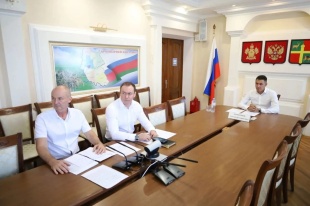 Совещание с губернатором Кубани