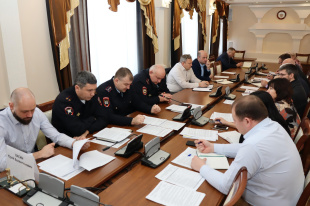 Заседание районной комиссии по безопасности дорожного движения