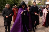 Траурное богослужения в Армянской апостольской церкви