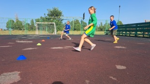 ГТО у воспитанников отделения футбола 