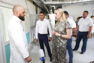 С рабочим визитом побывала вице-губернатор Анна Минькова