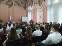 В Красноармейском районе сотрудники полиции приняли участие в патриотической акции «Неделя Мужества»