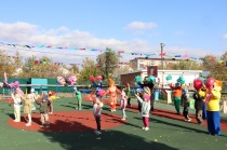  Сегодня в детском саду №6 открыли новую спортивную площадку