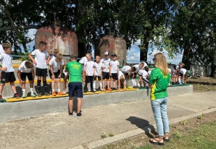 ГТО в спортивной школе станице Марьянской 