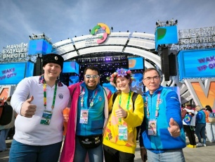 Наши на фестивале!