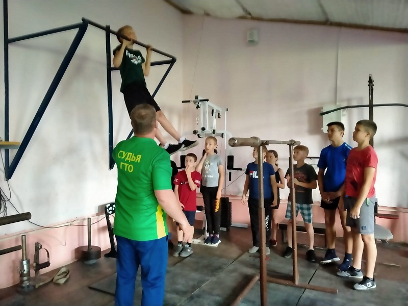 ГТО в  спортивной школе «Юность»