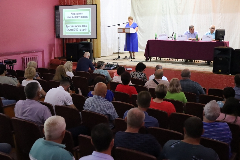 Встречи с активом: Чебургольская