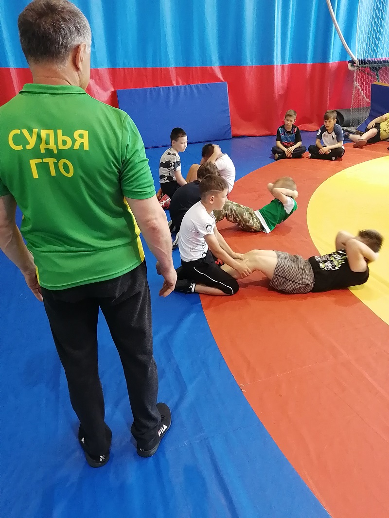 ГТО в спортивной школе «Олимпиец»