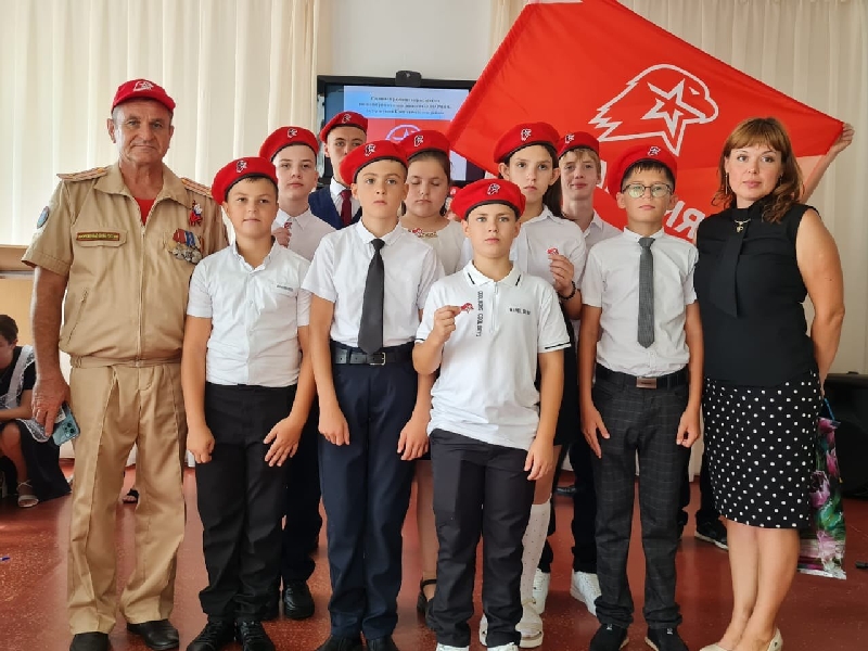 Стали юнармейцами
