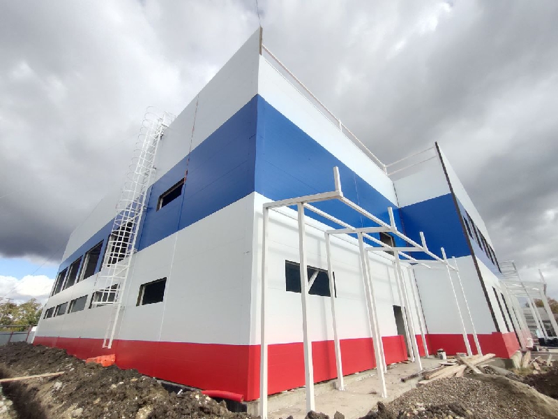 На главных стройках района