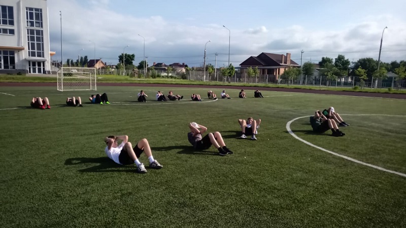 ГТО в спортивной школе «Кировец» 