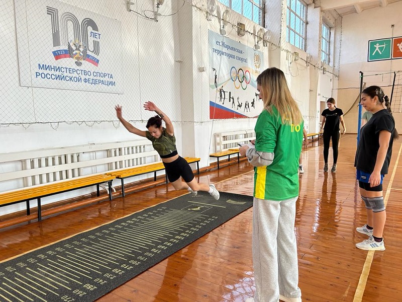  ГТО в спортивной школе станицы Марьянской 