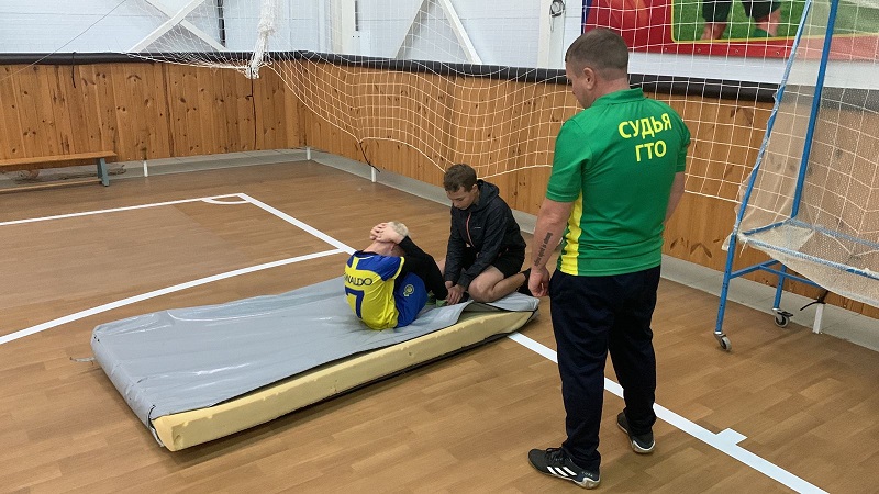 ГТО в спортивной школе «Олимпиец»