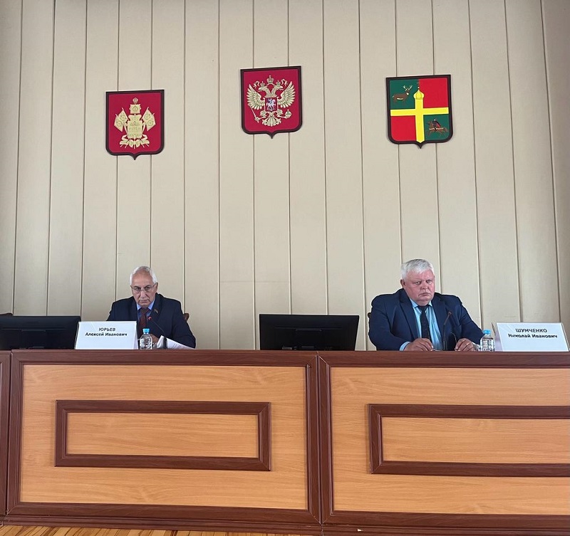 Прошла 45 сессия районного Совета