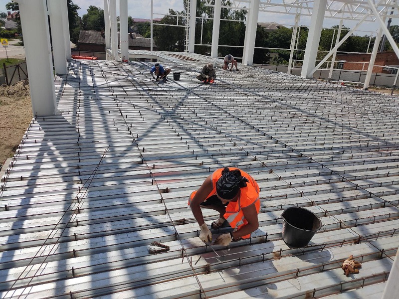 На стройплощадках района