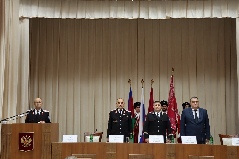 Отчетный сбор Таманского казачьего общества